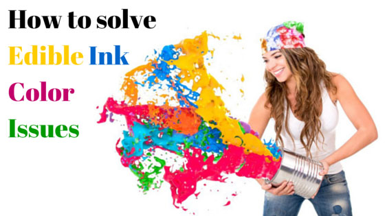 How to solve your edible ink issues – a step by step guide