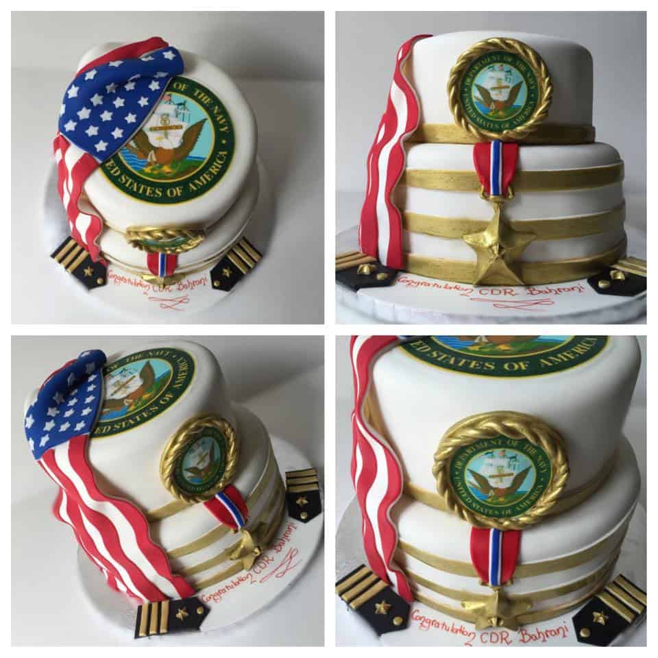 image of navy cake