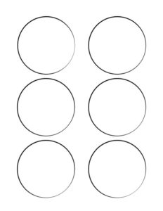 image of 6 holes x 3 inch or 8.5x11 with outline