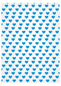 image of Blue Heart Pattern