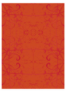 image of orange brown Cloth Pattern