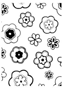 image of Flower Pattern Colour in