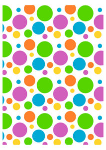 image of Polka Dot Multicolour Pattern