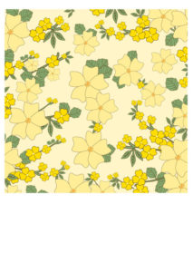 image of yellow flowers design