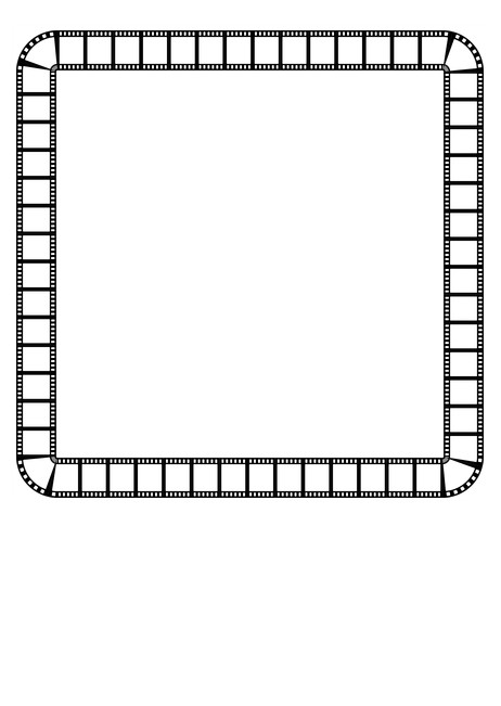 image of film strip border