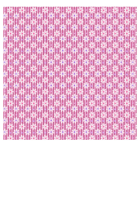 image of pink flowers pattern print